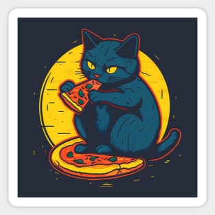 Kitty Pizza Sticker